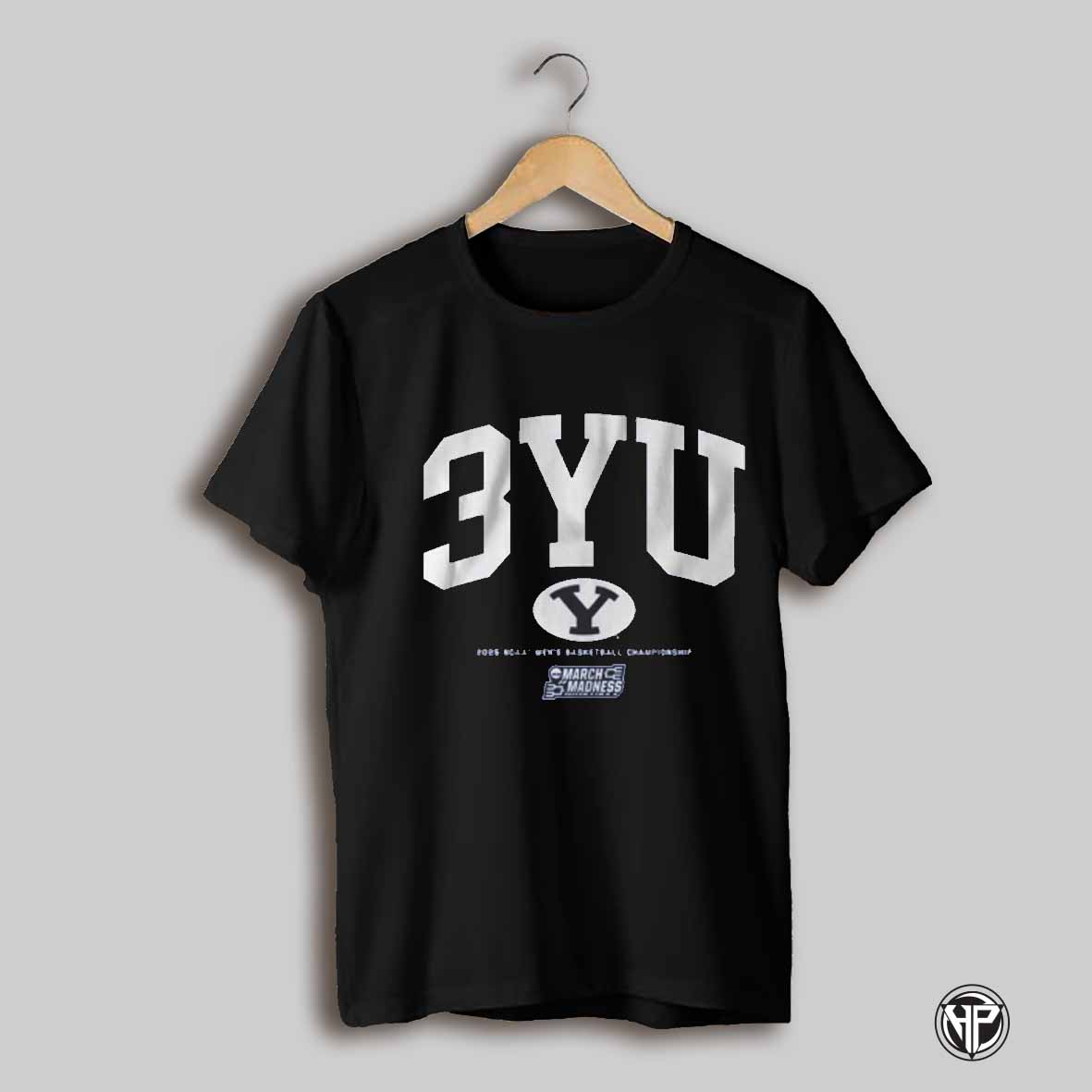 Byu Cougars Basketball 3yu Ncaa Mens Basketball Championship March Madness 2025 Logos T Shirt
