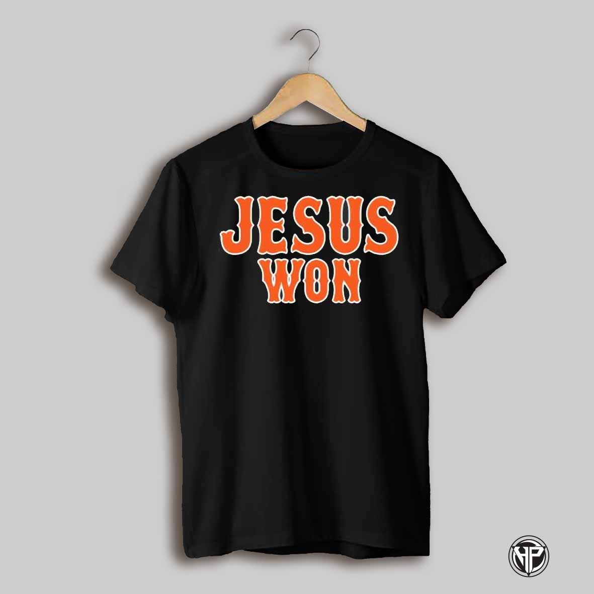 Brandon Sproat Jesus Won New York Mets Shirt