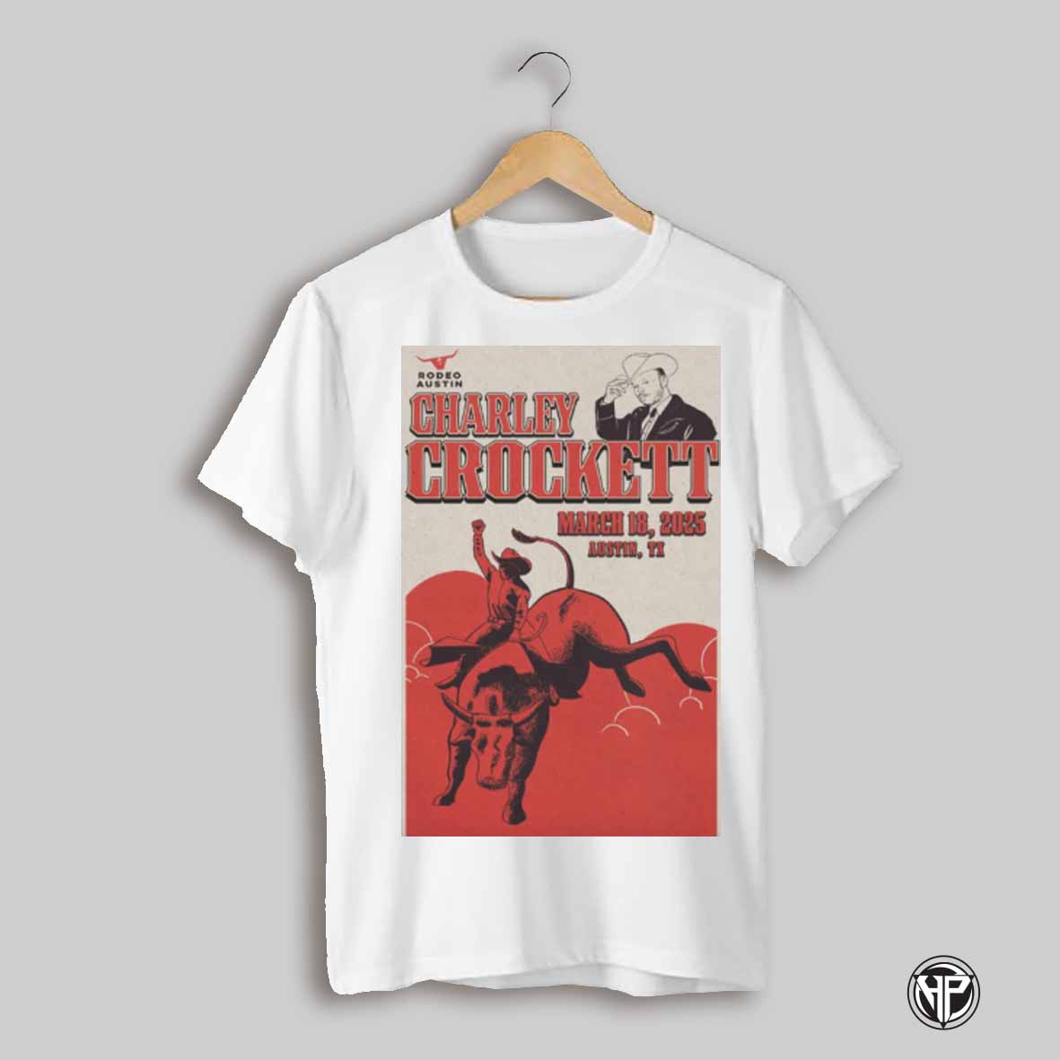 Charley Crockett March 18 2025 Rodeo Austin Tx Shirt