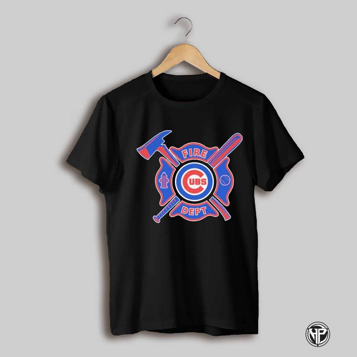 Chicago Cubs Fire Dept Firefighter T Shirts