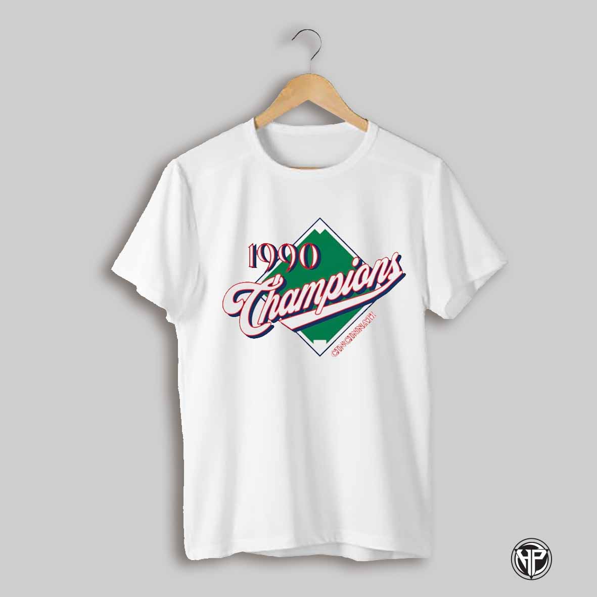 Cincinnati Reds 1990 Champions Vintage Shirt