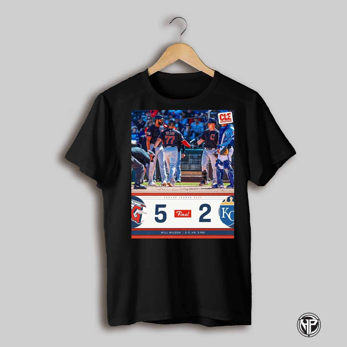Cleveland Guardians Vs Kansas City Royals Final Score 5 2 Cactus League 2025 Poster T Shirt