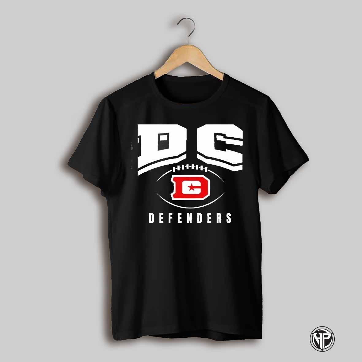 Dc Defenders Football Outline Logo Shirt