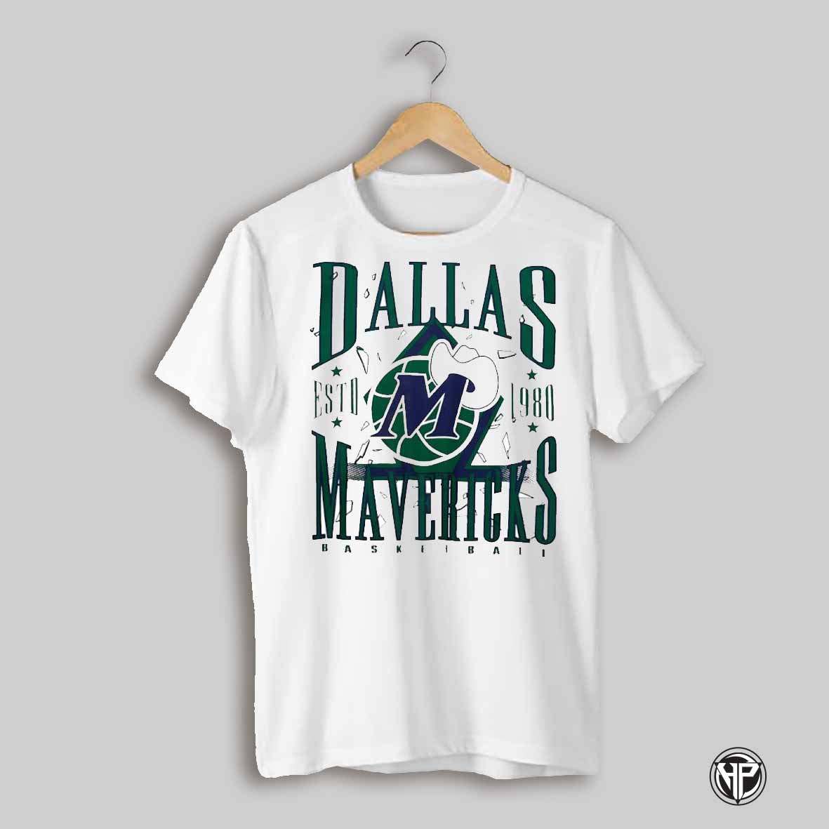 Dallas Mavericks Basketball Shattered Lockup Shirt