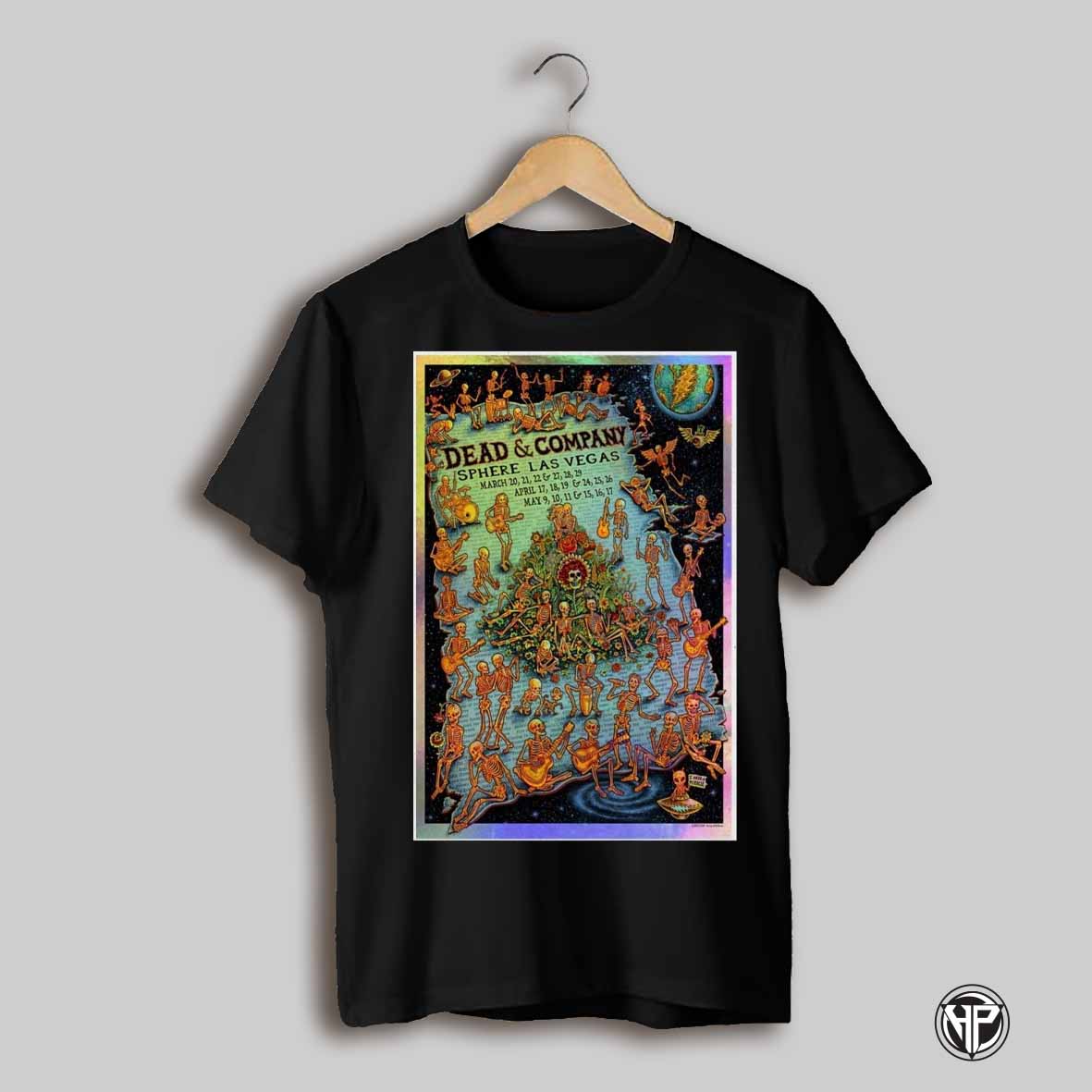 Dead And Company At Sphere Tour On 2025 Poster T Shirt