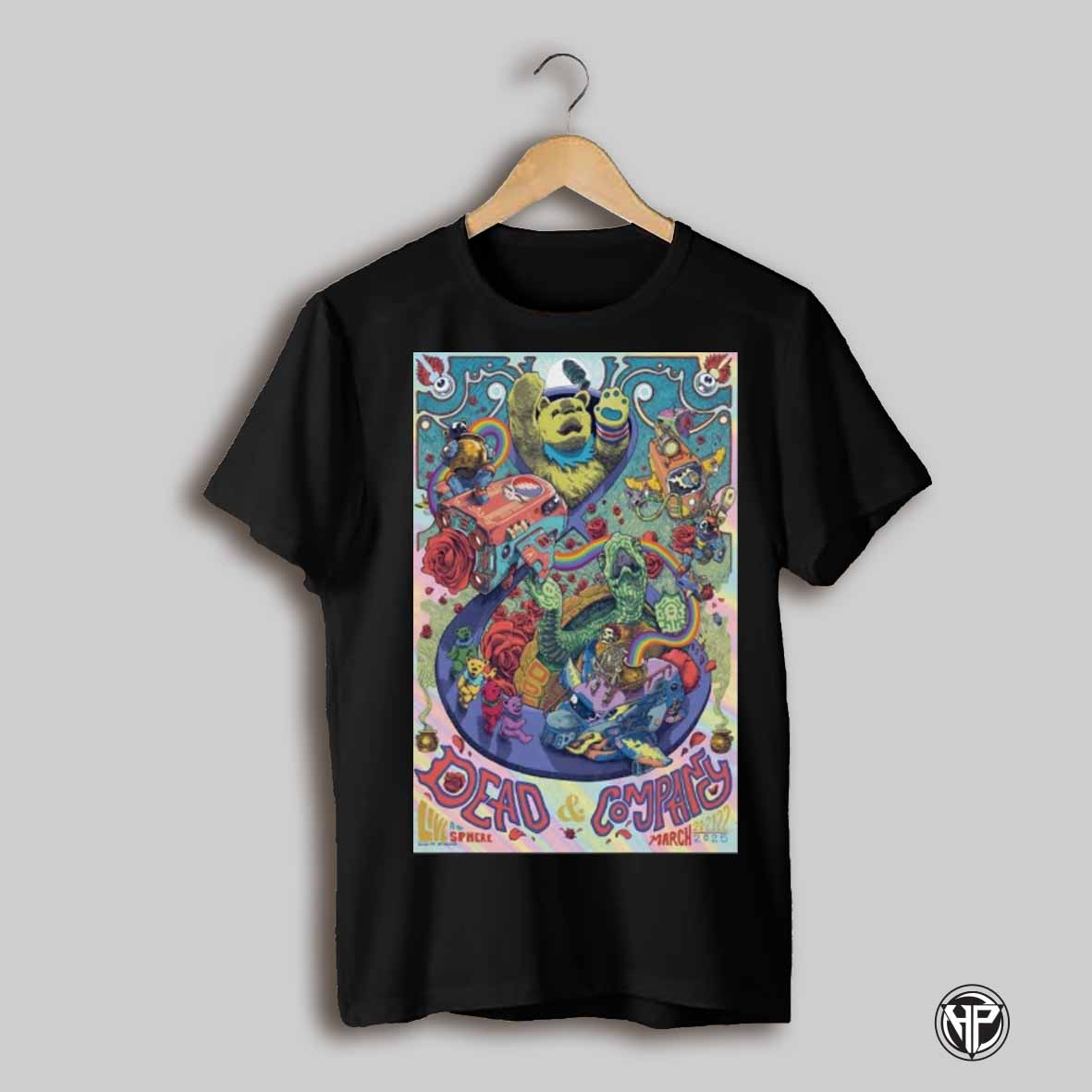 Dead And Company Live At Sphere In Las Vegas Nv On March 20 22 2025 Concert Poster Painting T Shirt