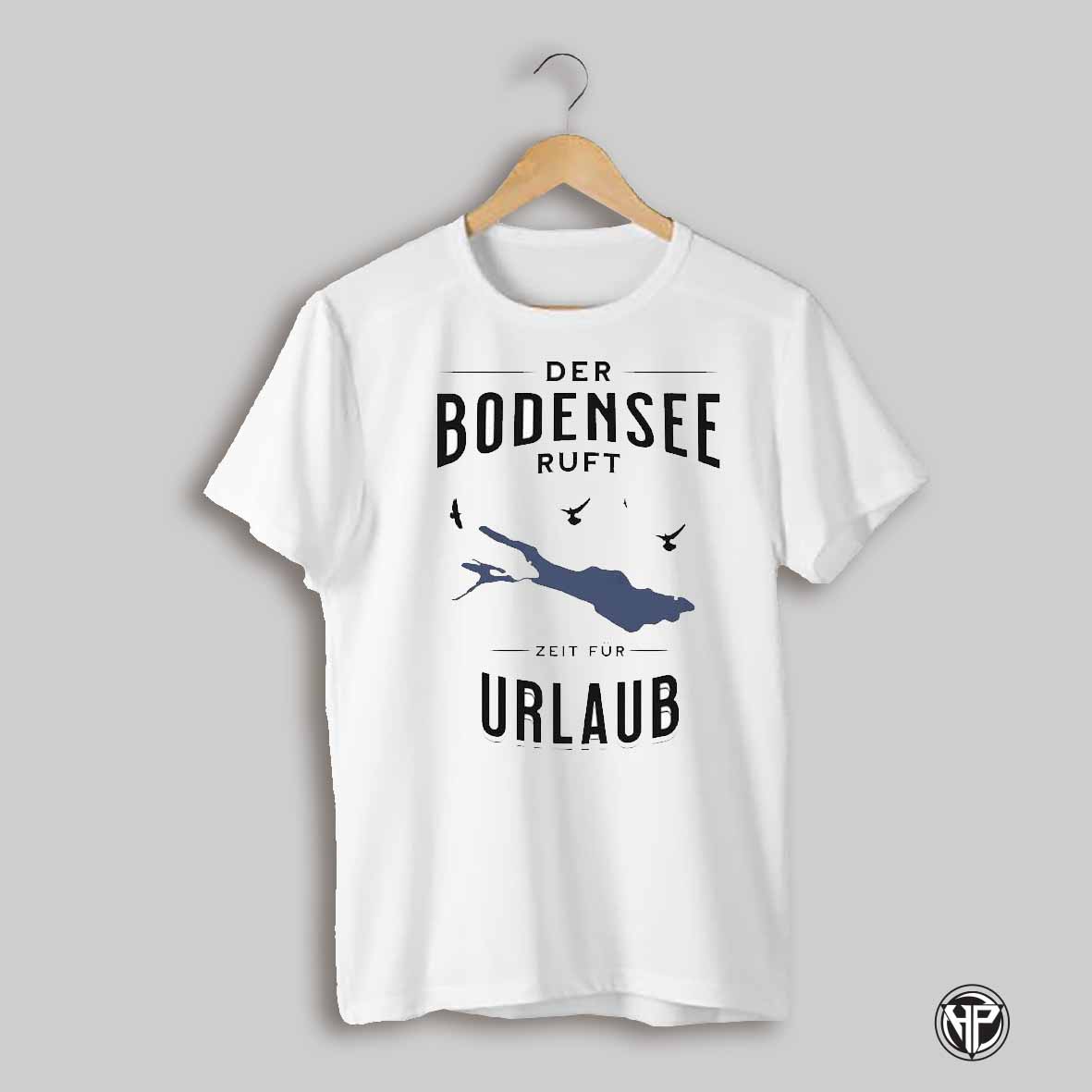 Der Bodensee Ruft Zeit Fur Urlaub With Birds Shirt