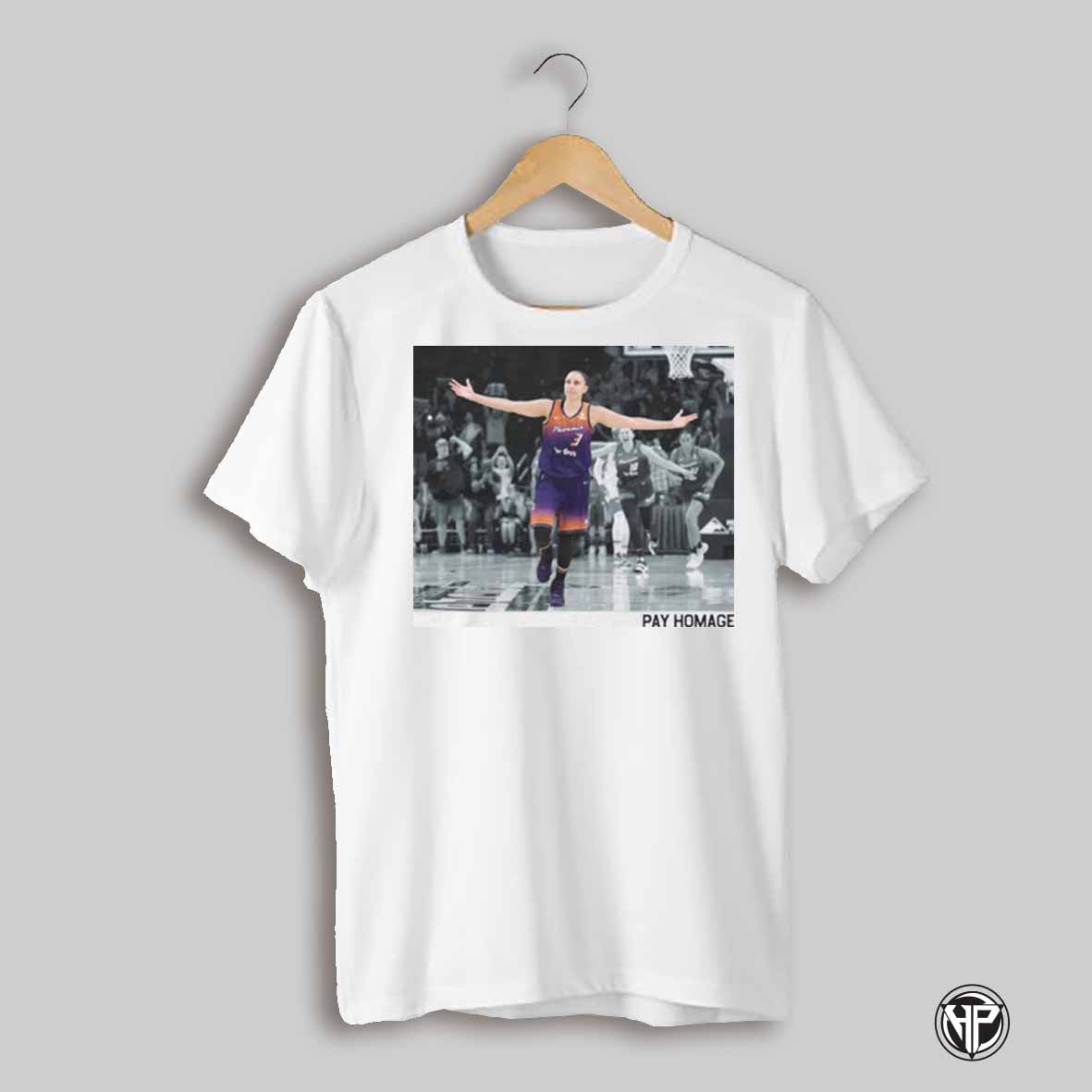 Diana Taurasi Pay Homage Phoenix Mercury Womens Basketball 2025 T Shirt