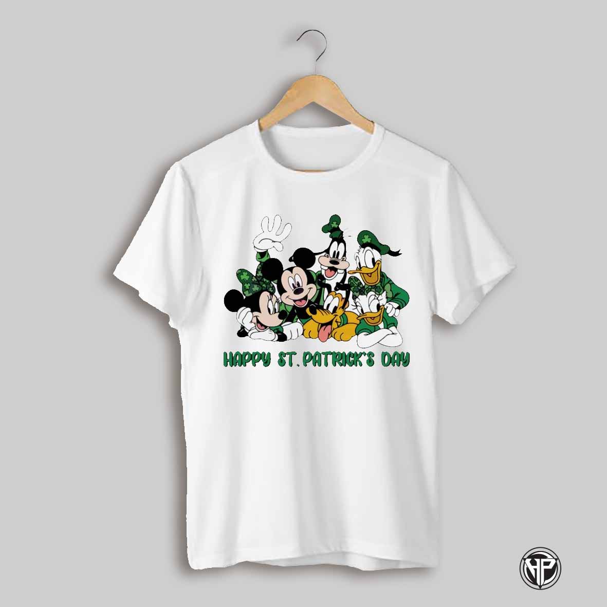 Disney Friends Good Lucky Clover Happy St Patricks Day Shirt