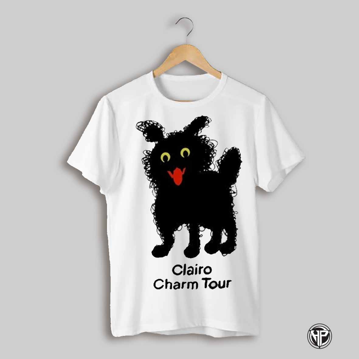 Dog Clairo Charm Tour 2025 T Shirt