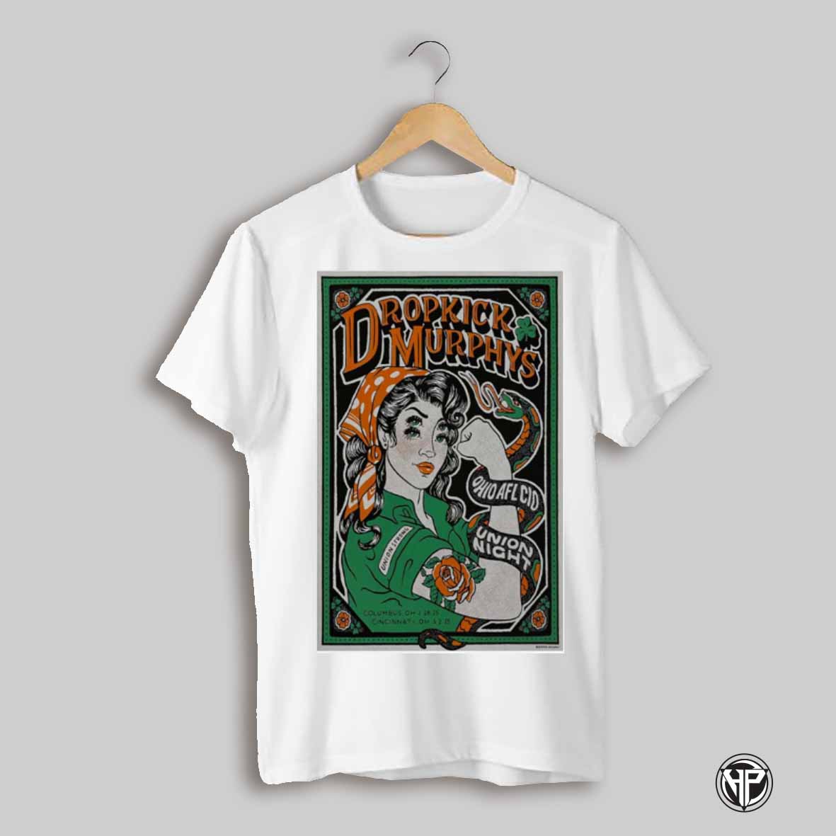 Dropkick Murphys At The Andrew J Brady Music Center In Cincinnati Oh On Mar 2 2025 Concert Shirt