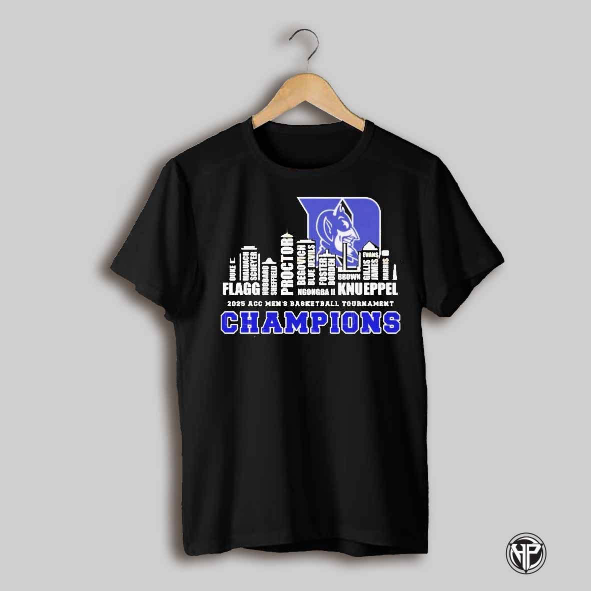 Duke Blue Devils 2025 Acc Men Basketball Tournament Champions Unisex T Shirt
