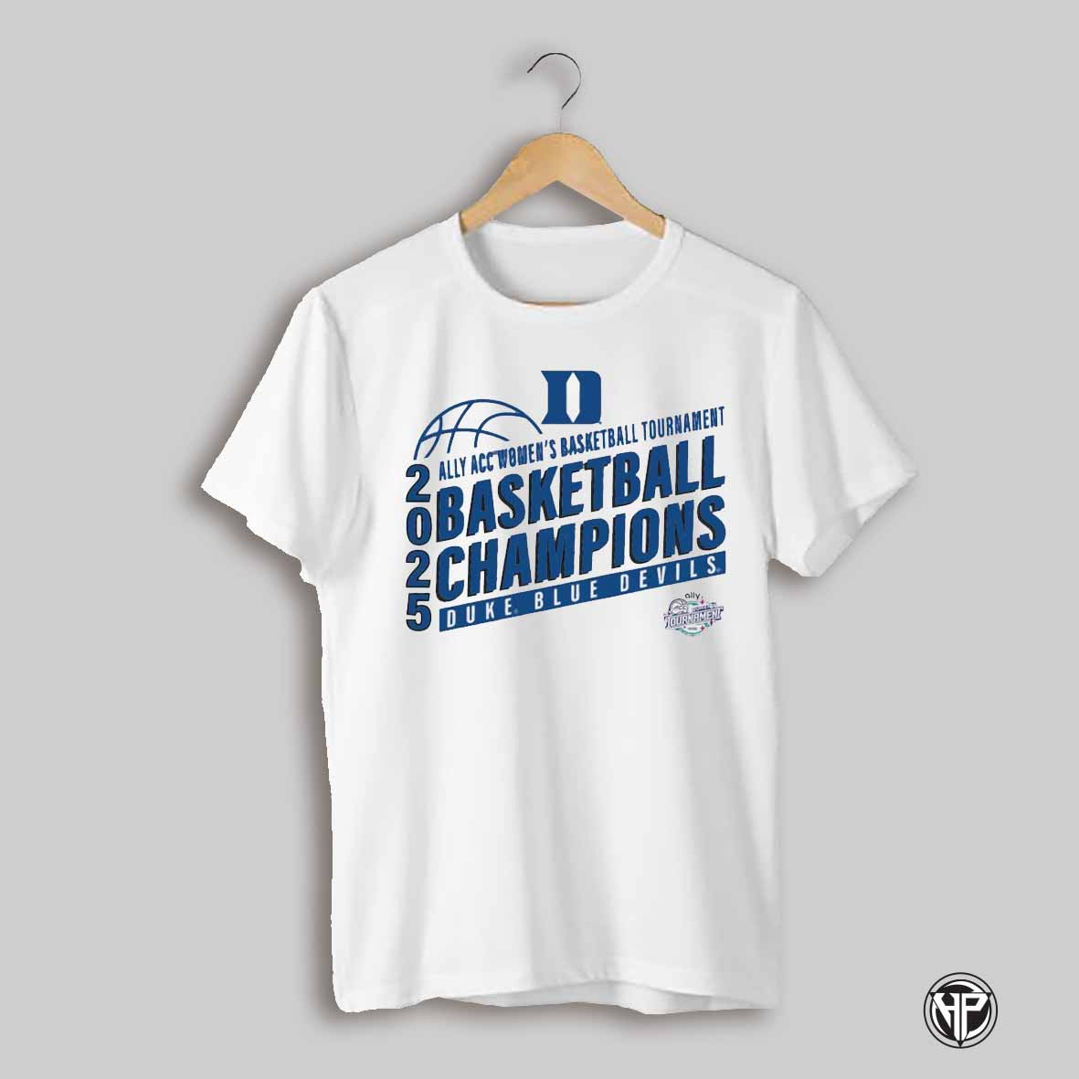 Duke Blue Devils 2025 Acc Womens Basketball Conference Tournament Champions Shirt