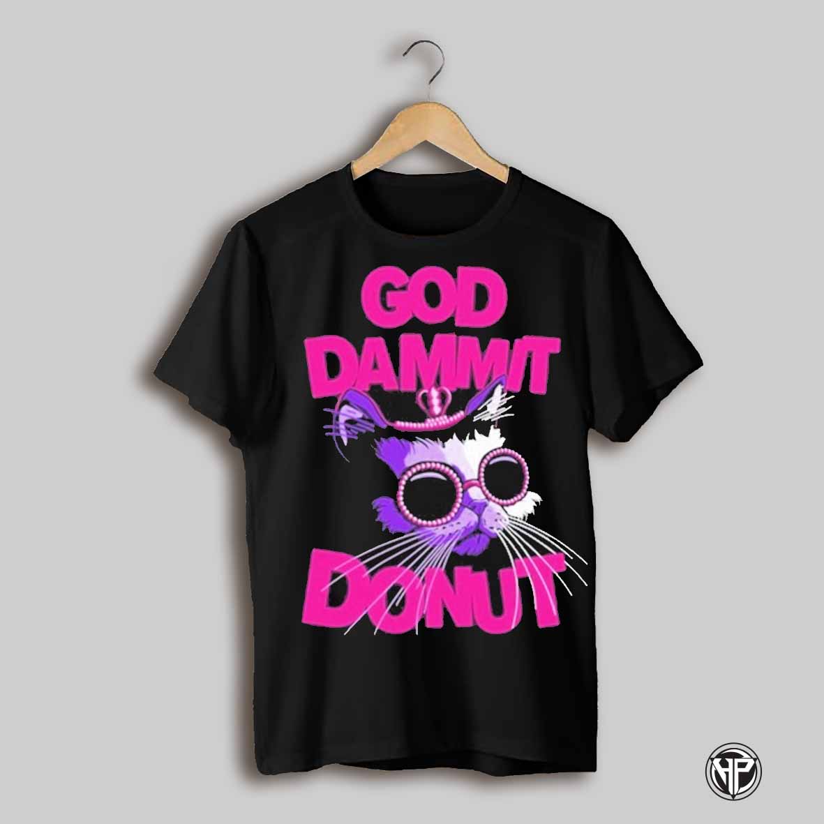 Dungeon Crawler Carl God Dammit Donut T Shirt