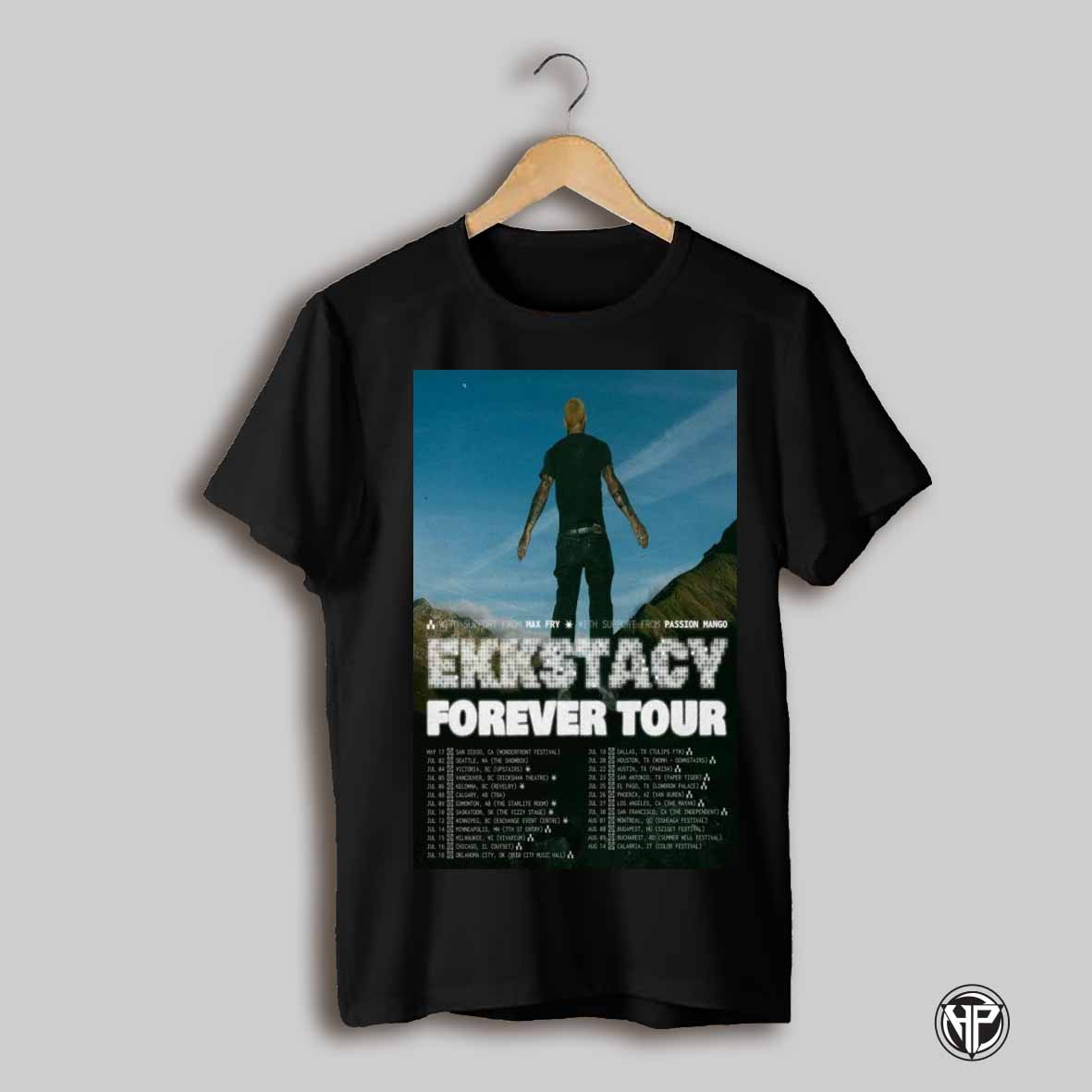 Ekkstacy Forever Tour 2025 Poster T Shirt
