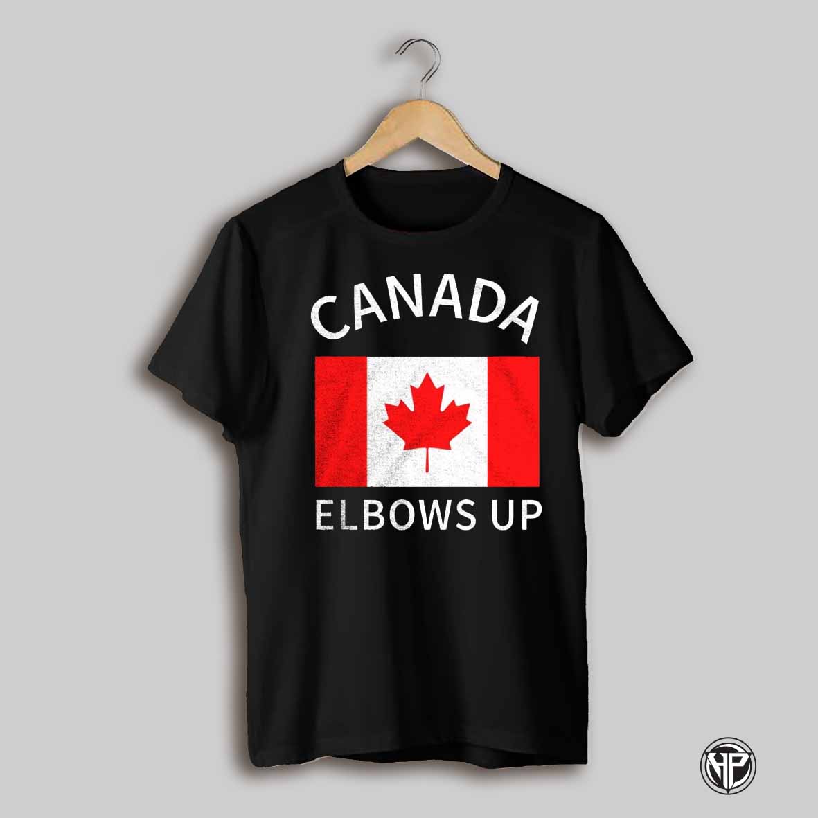 Elbows Up Canada Flag Shirt