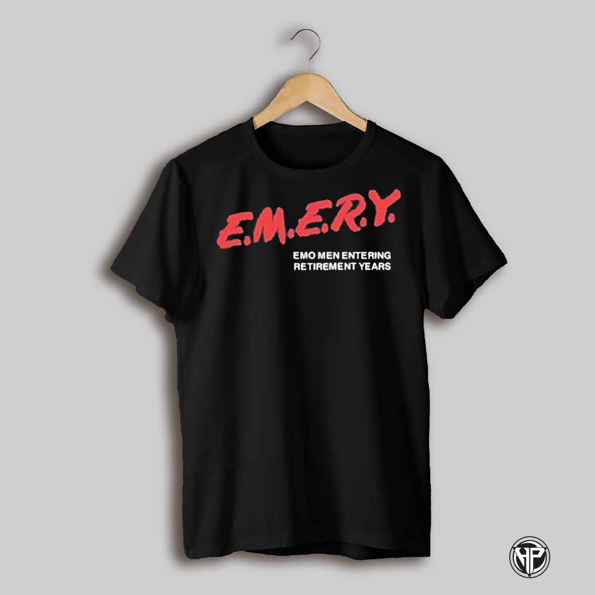 Emery Emo Men Entering Retirement Years T Shirt