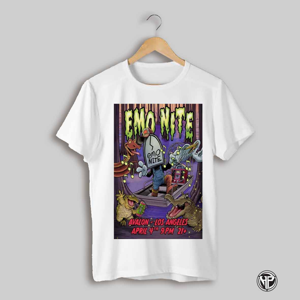 Emo Nite At Avalon Hollywood In Los Angeles Ca On April 4 2025 Tour Poster T Shirt