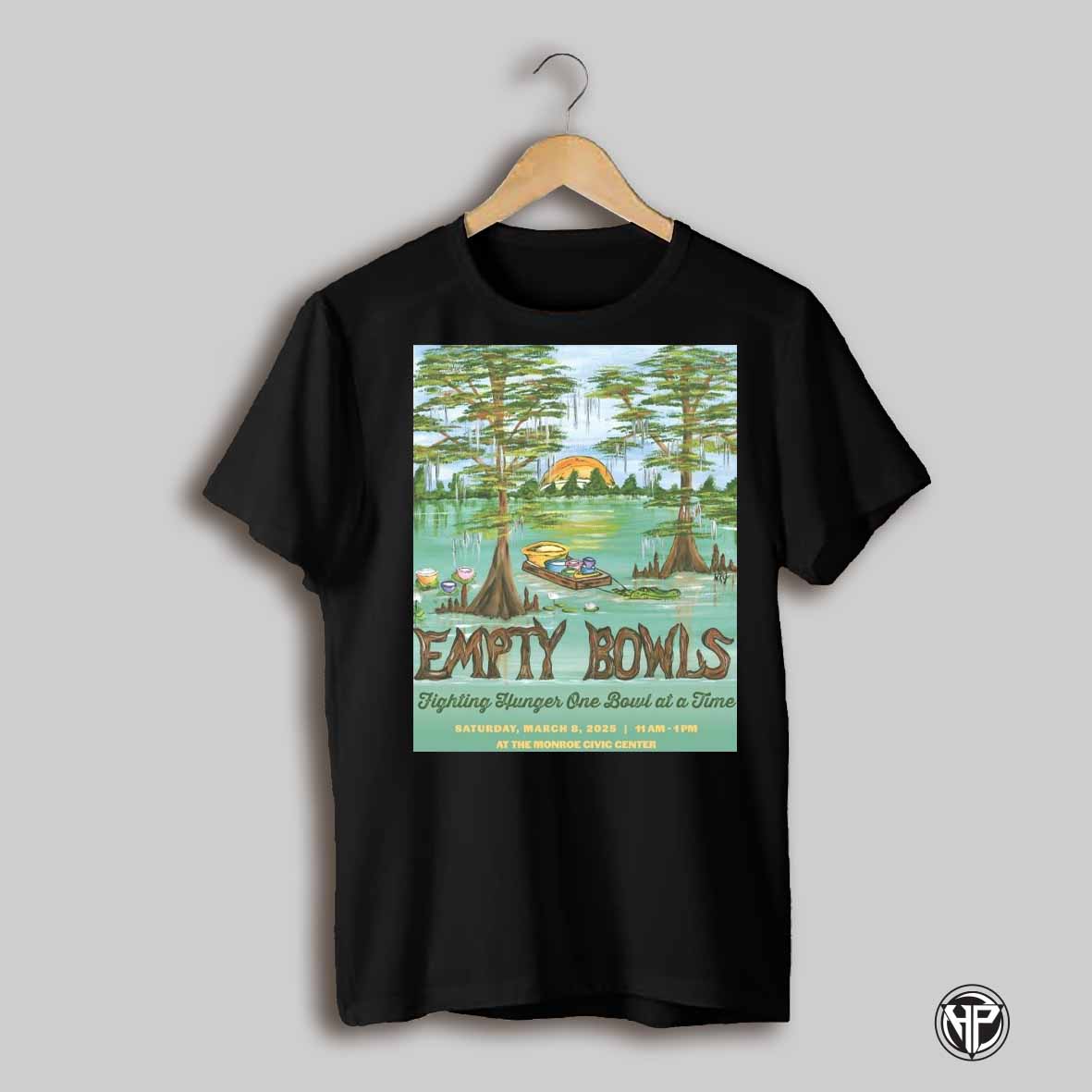 Empty Bowls Fighting Hunger One Bowl At A Time Sat Mar 8 2025 At The Monroe Civic Center Poster T Shirt