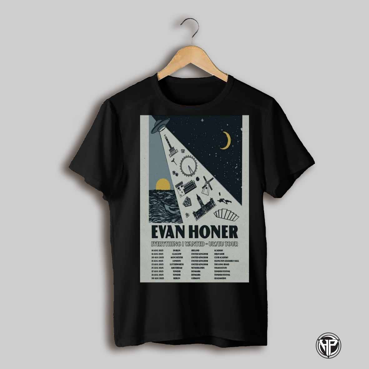 Evan Honer Everything I Wanted Uk Eu 2025 Poster T Shirt