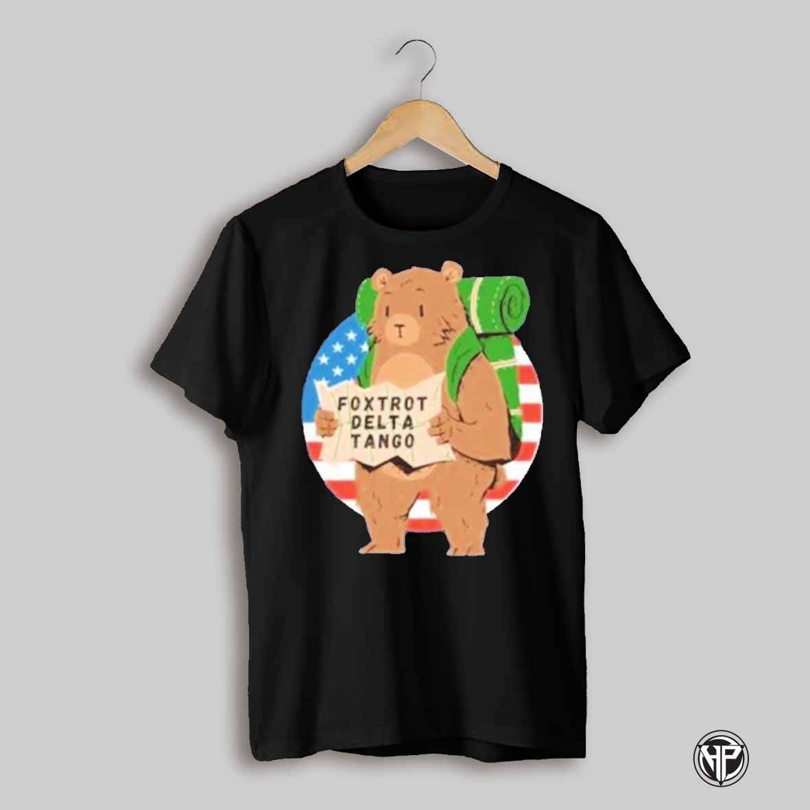 Fdt Resist Bear Foxtrot Delta Tango T Shirt