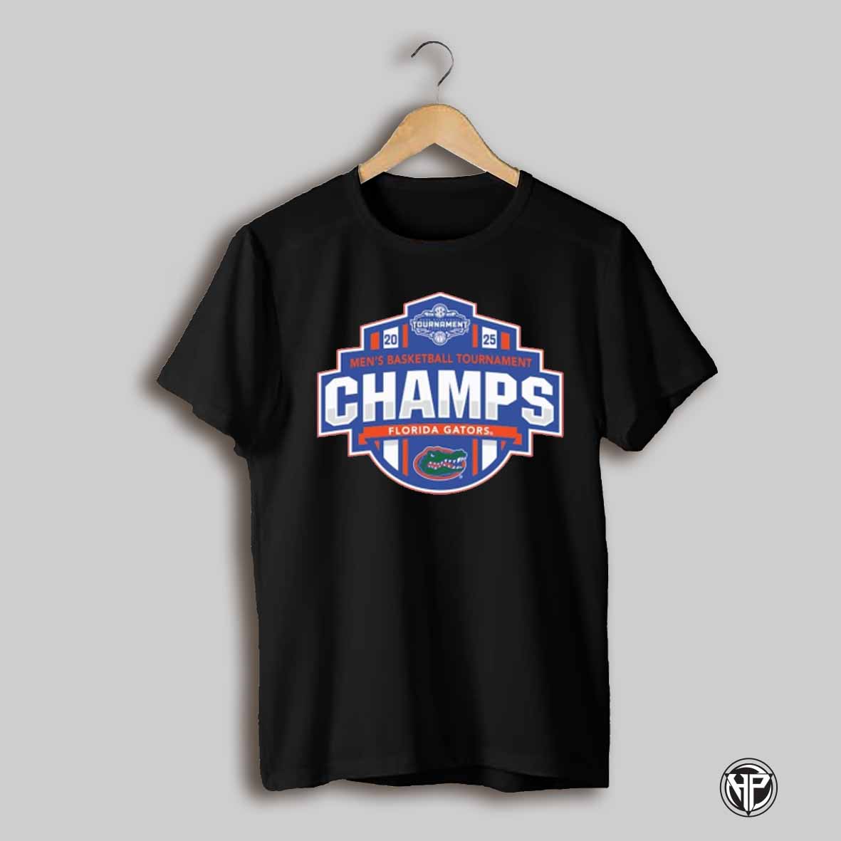Florida Gators 2025 Ncaa Sec Mens Basketball Conference Tournament Champions Locker Room T Shirt