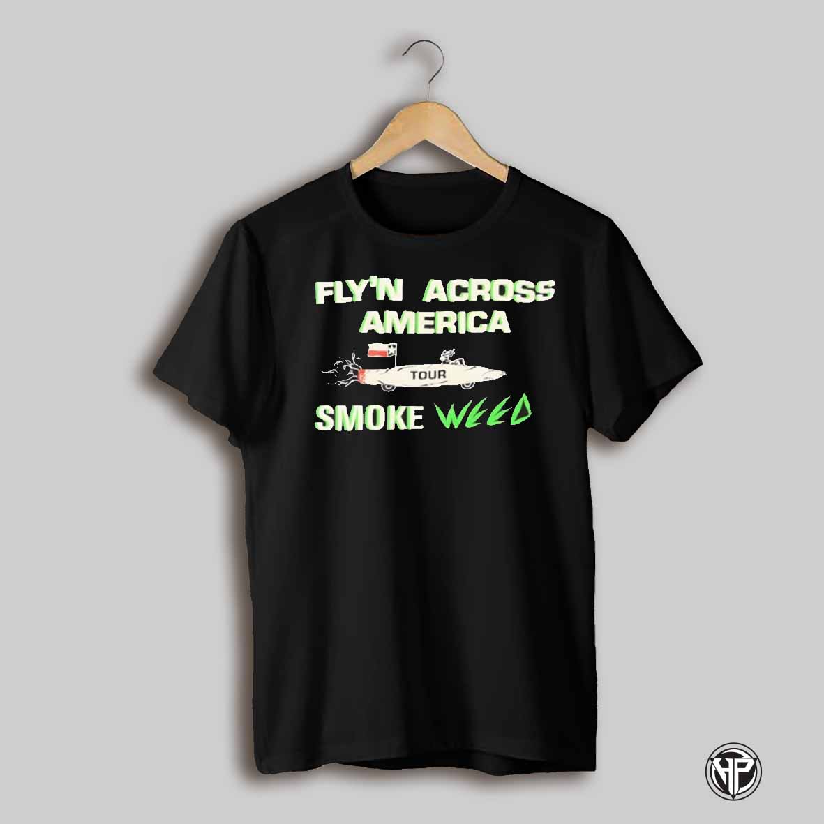 Flyn Across America Tour Smoke Weed Shirt