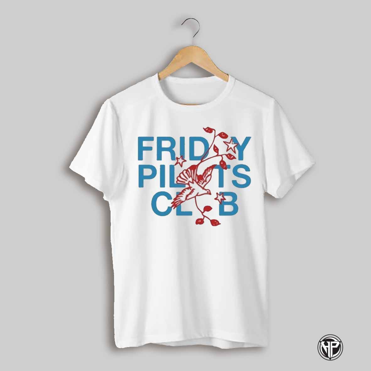 Friday Pilots Club Dove New T Shirt