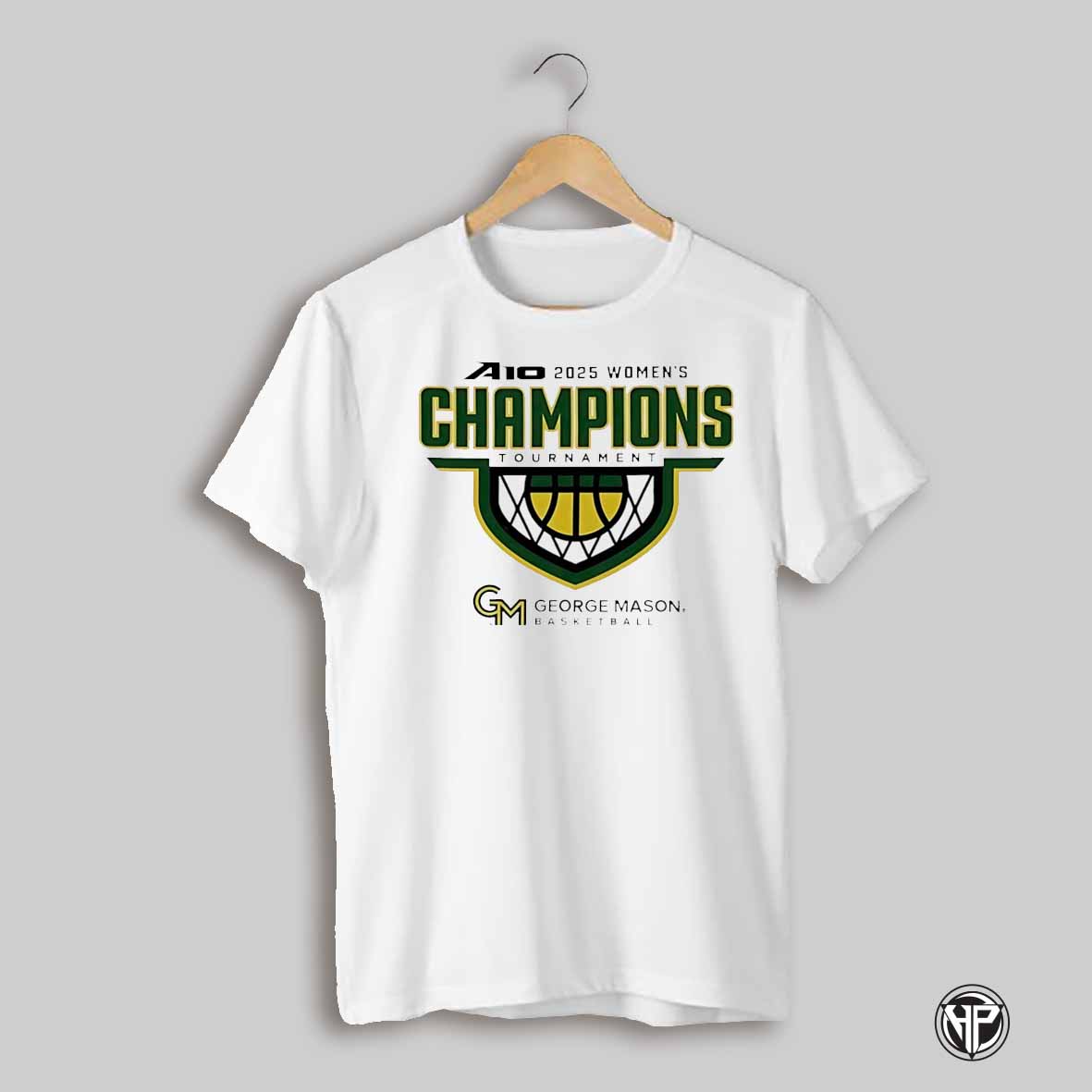 George Mason Basketball Athletics 2025 A10 Womens Championship Tournament Shirt