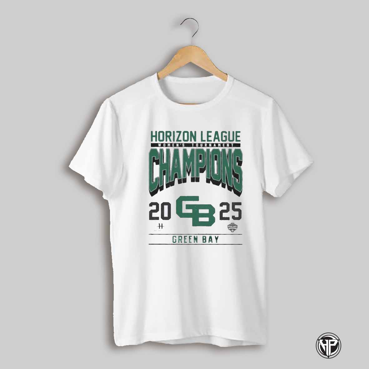 Green Bay 2025 Womens Horizon League Champions Shirt