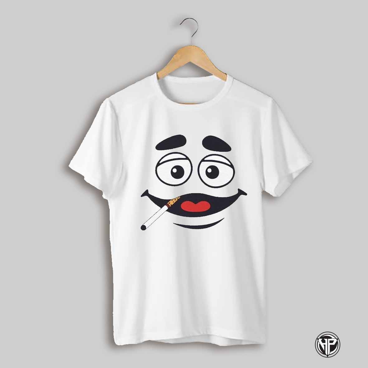 Grimace Monster Smoking T Shirts
