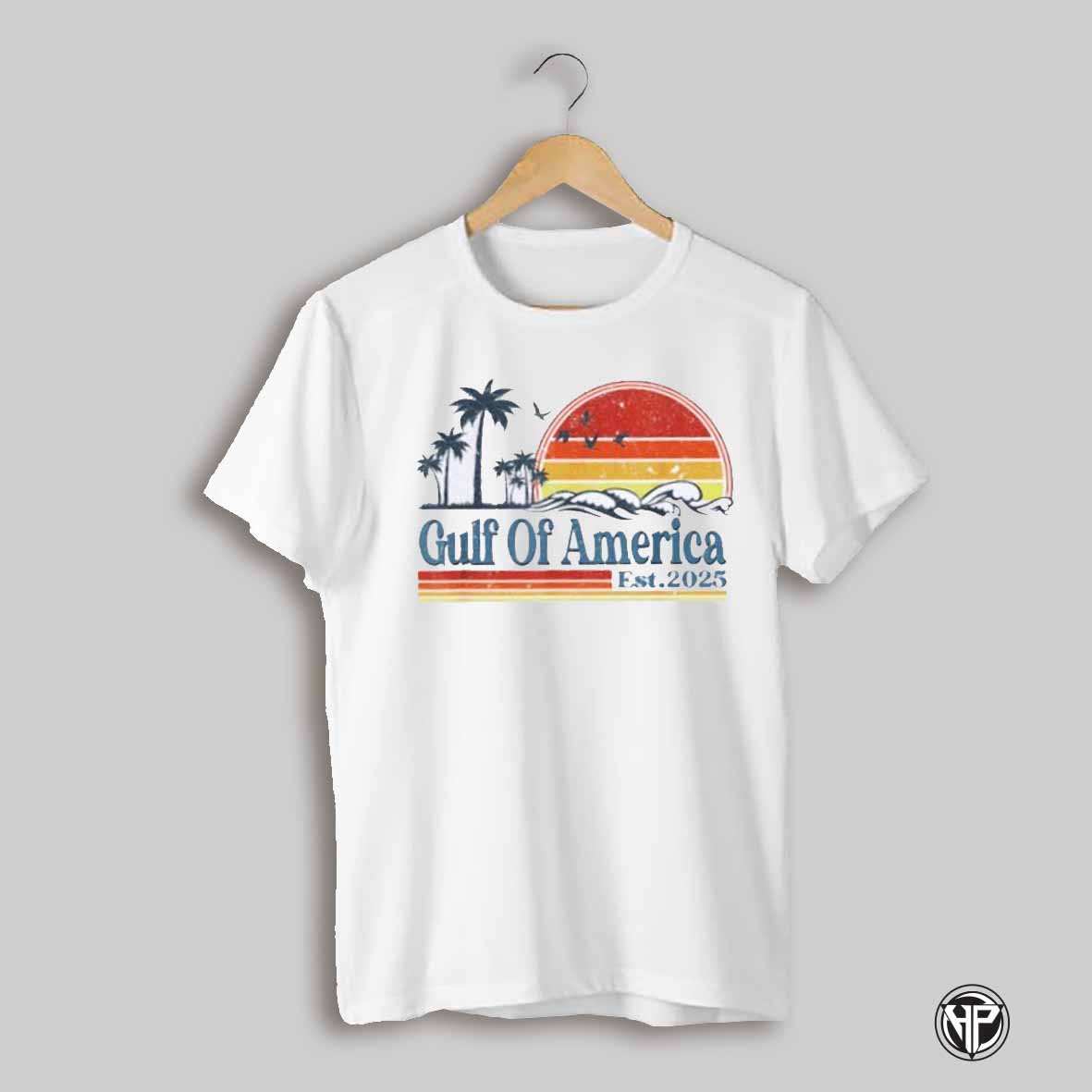 Gulf Of America Est 2025 Beach Vintage Shirt