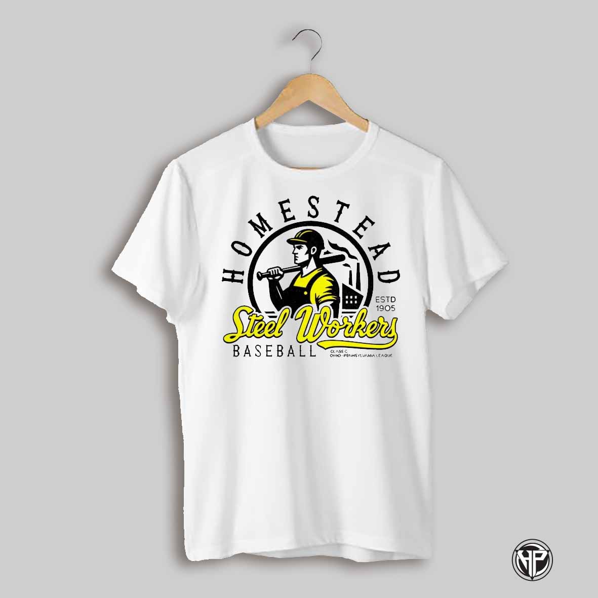 Homestead Steel Workers Baseball 1905 Shirt