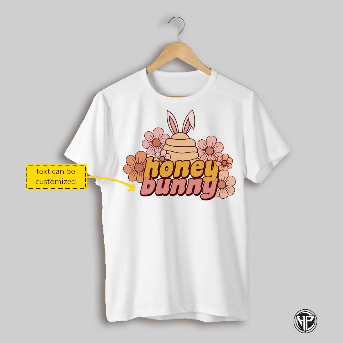 Honey Bunny Girls Easter T Shirt