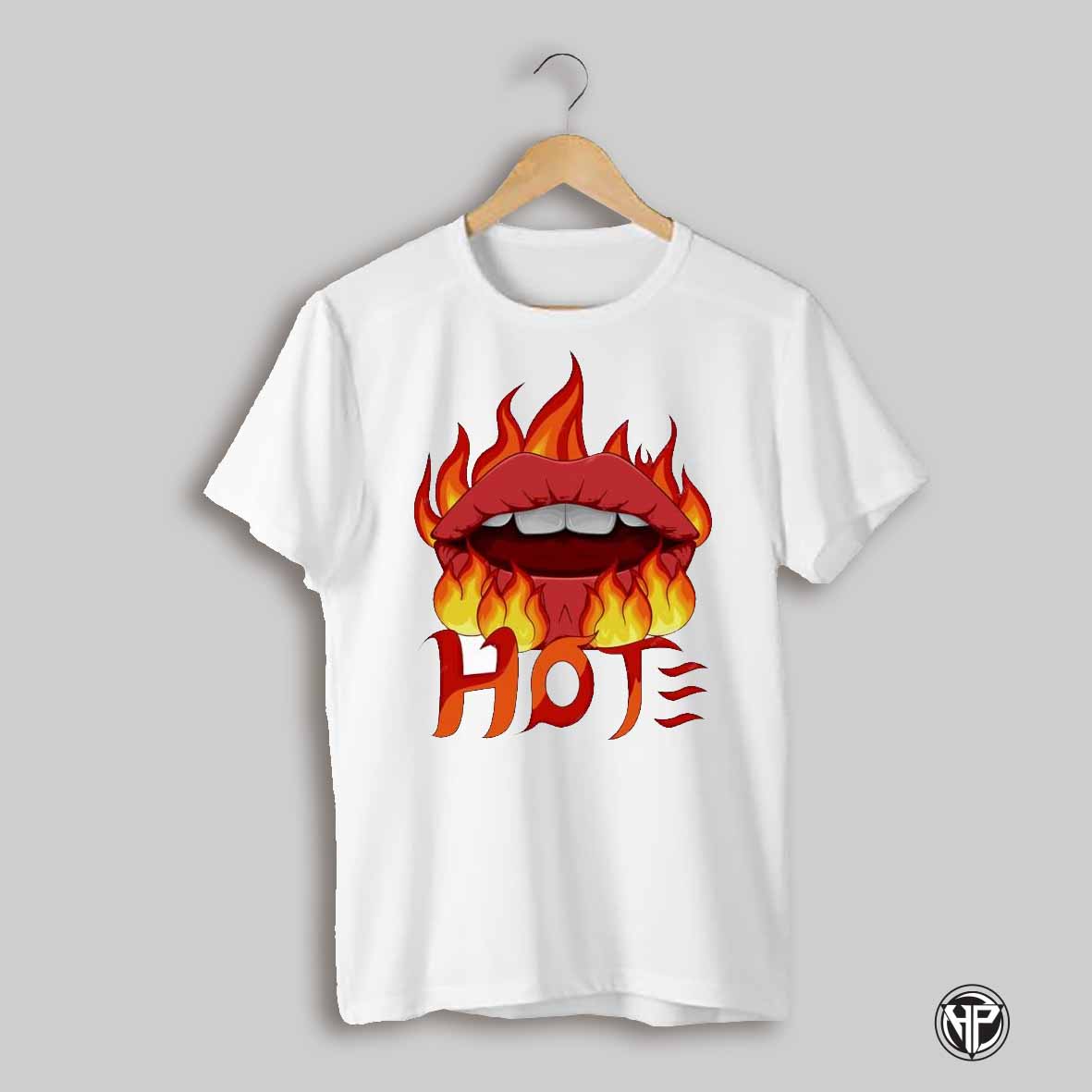 Hot Lip With Fire Shirt