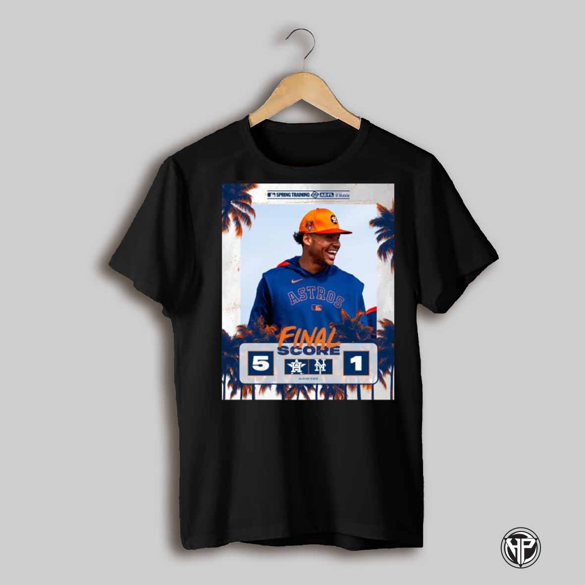 Houston Astros Vs New York Mets Final Score 5 1 At Clover Park Port St Lucie Mlb Spring Training Poster T Shirt