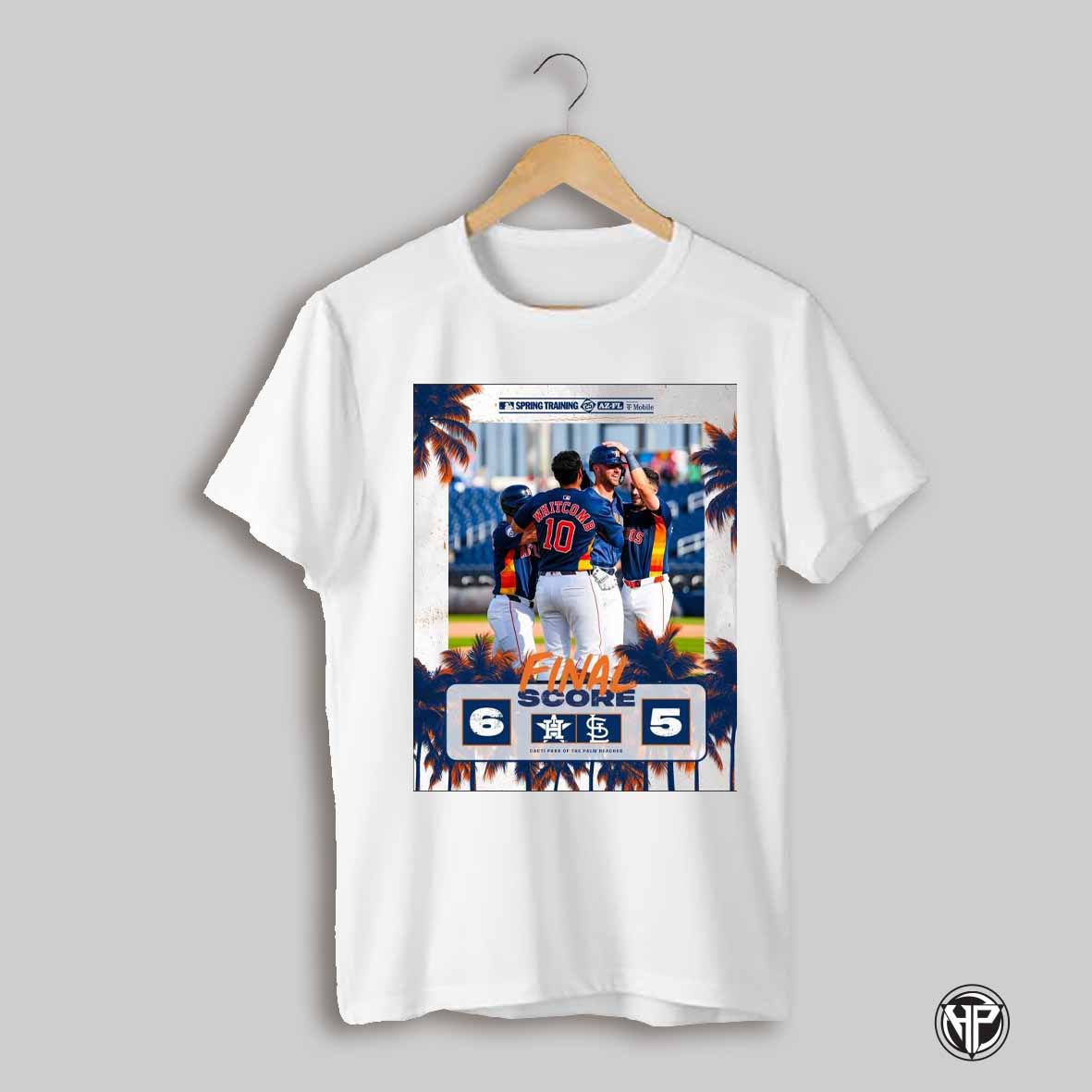 Houston Astros Vs St Louis Cardinals Final Score 6 5 Cacti Park Of The Palm Beaches Mlb Spring Training Poster T Shirt