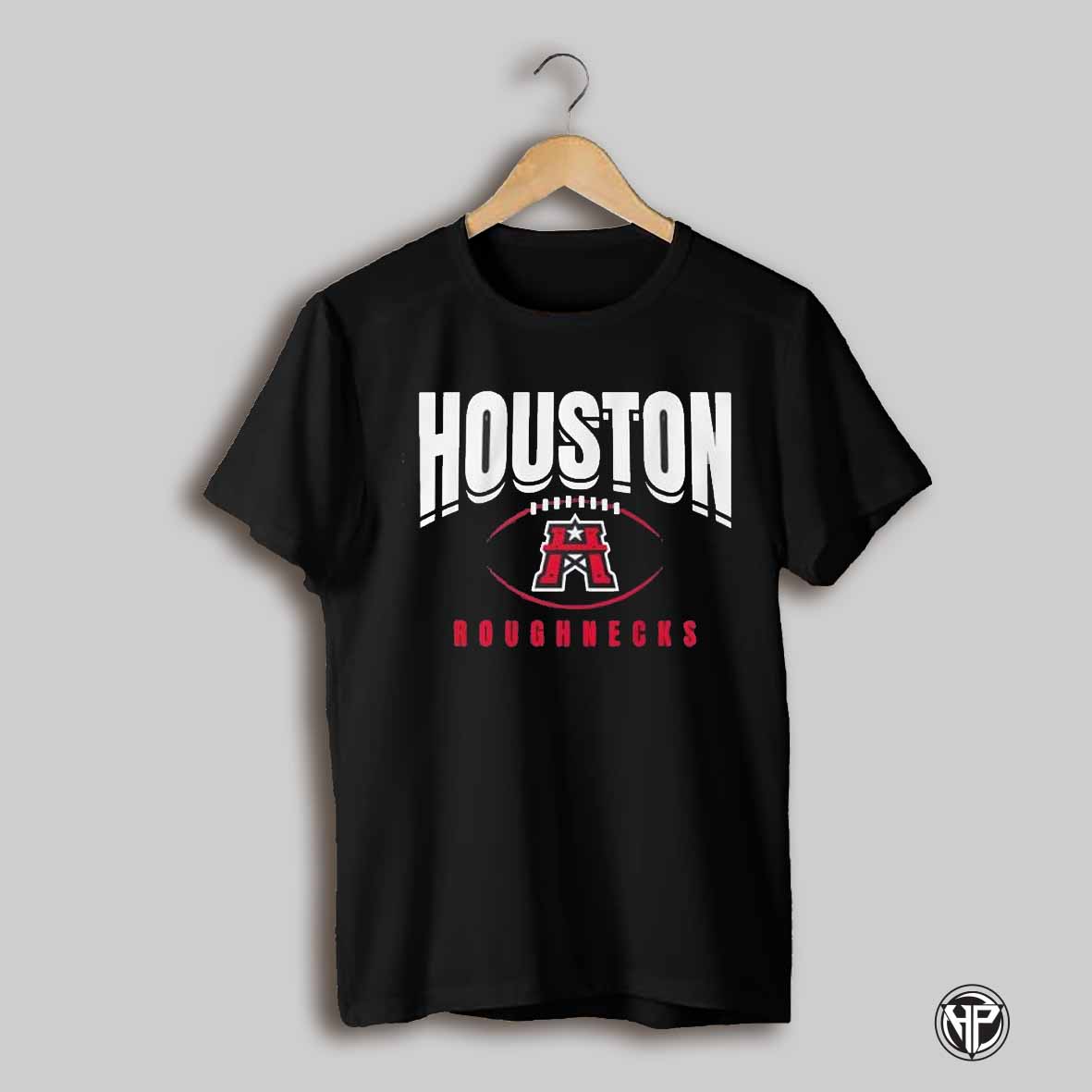 Houston Roughnecks Football Outline Logo Shirt
