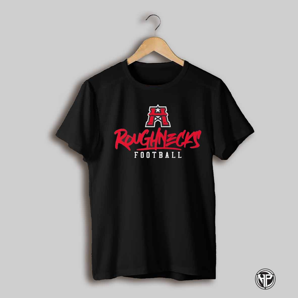 Houston Roughnecks Stylized Text Shirt