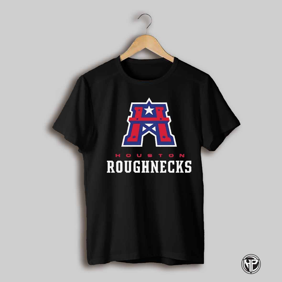 Houston Roughnecks Primary Logo Retro Shirt