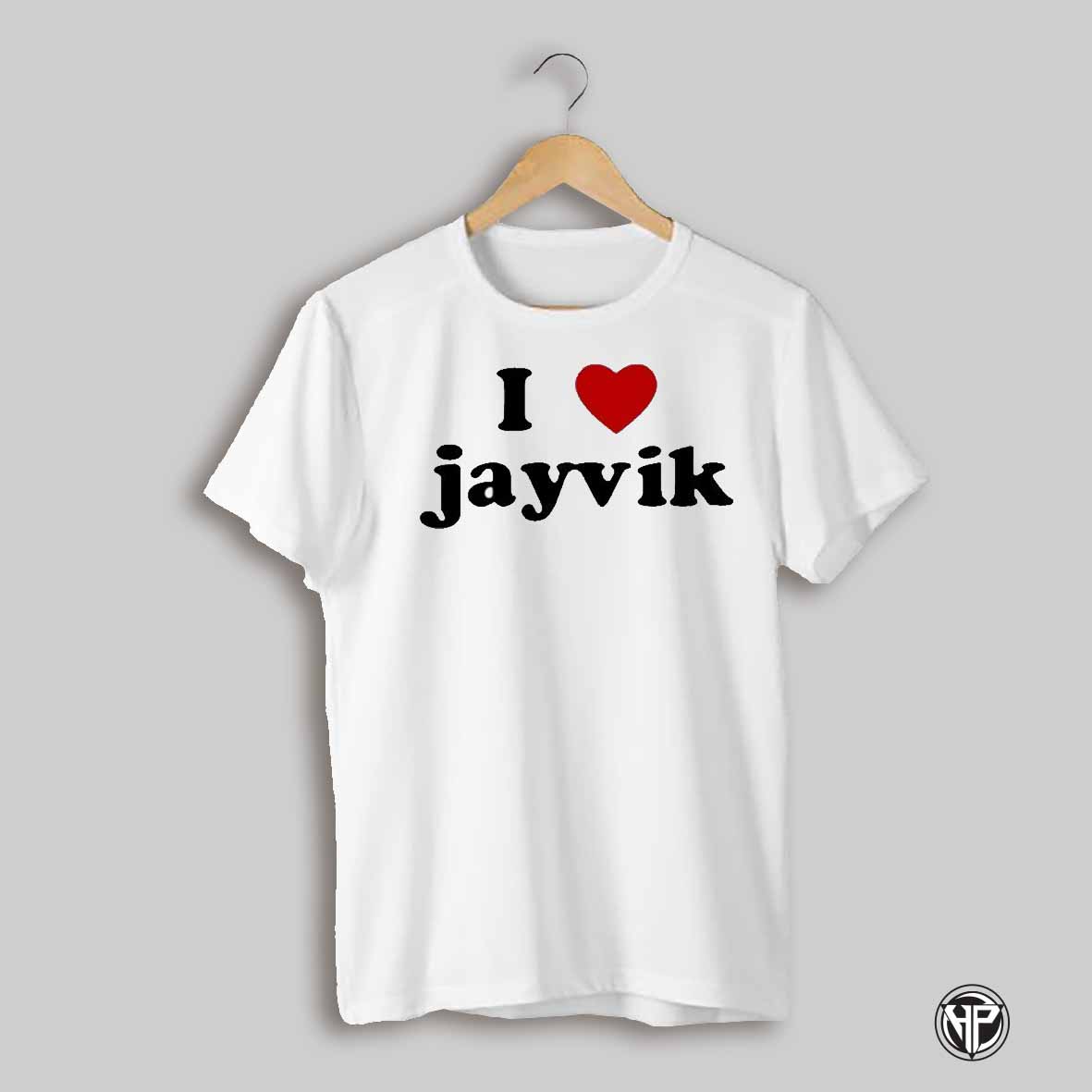 I Love Jayvik T Shirt