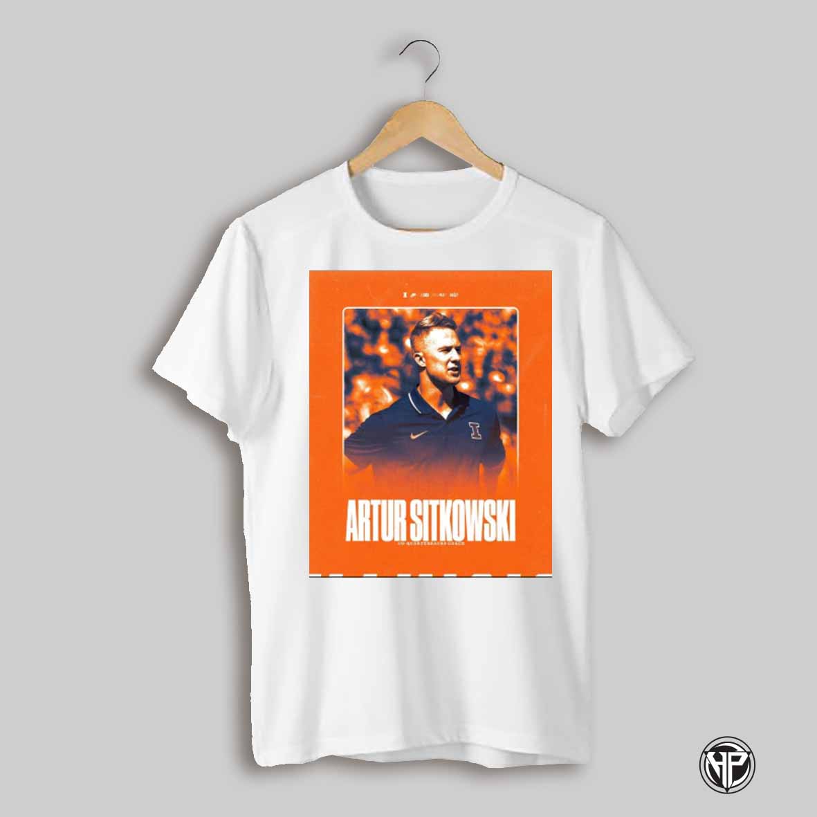 Illinois Fighting Illini Football Congratulations Artur Sitkowski Co Quarterbacks Coach Poster T Shirt