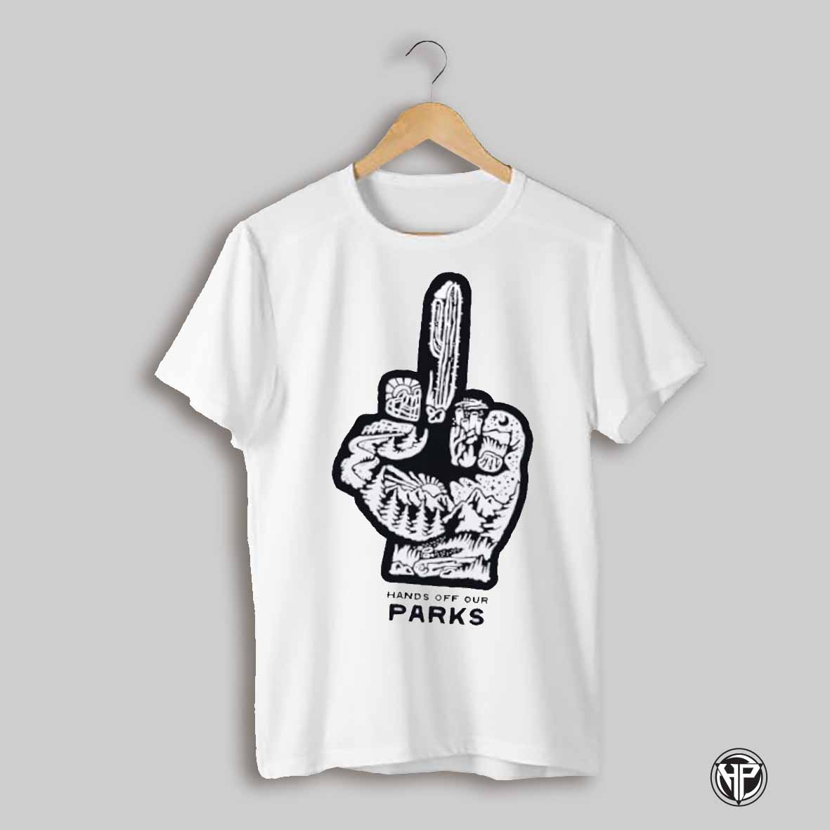 Jimmy Bryant Hands Off Our Parks Shirt
