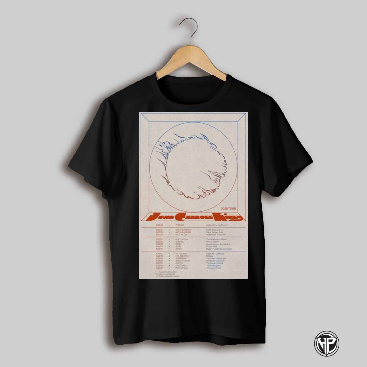 John Carroll Kirby Tour 2025 Poster Shirt