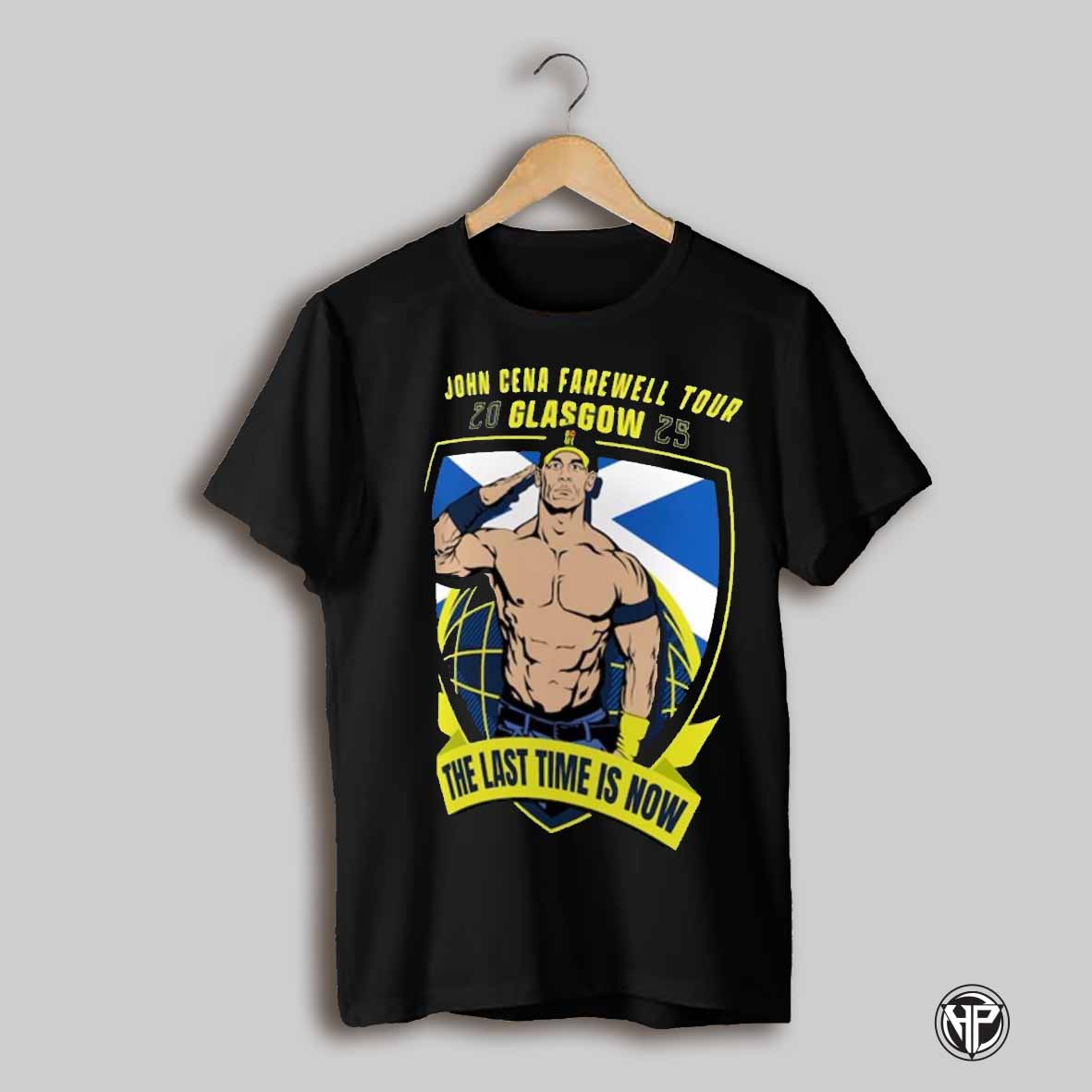 John Cena Farewell Tour Sco Glasgow The Last Time Is Now Wwe 2025 Painting T Shirt