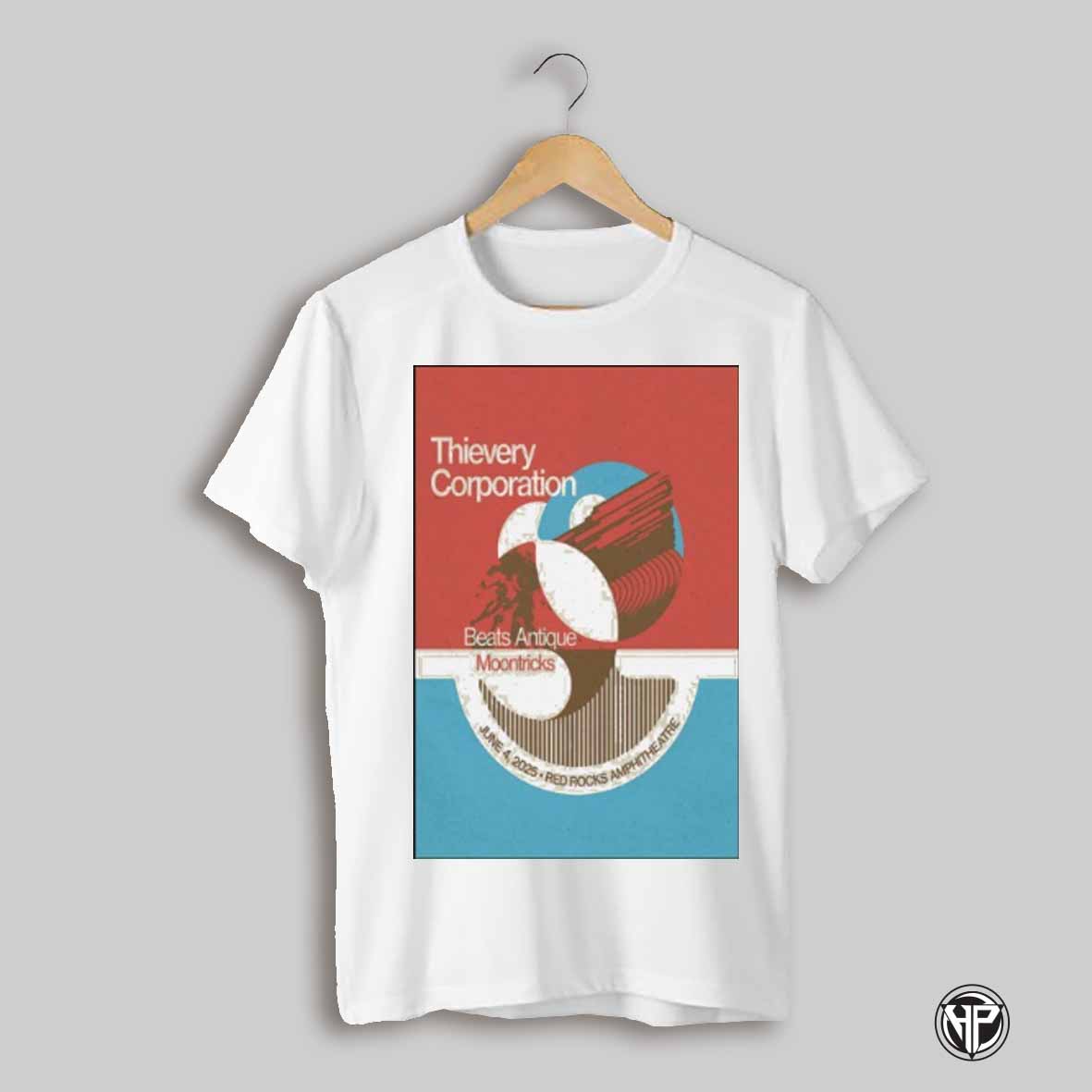 June 4 2025 Thievery Corporation Morrison Co Red Rocks Amphitheatre Poster Shirt