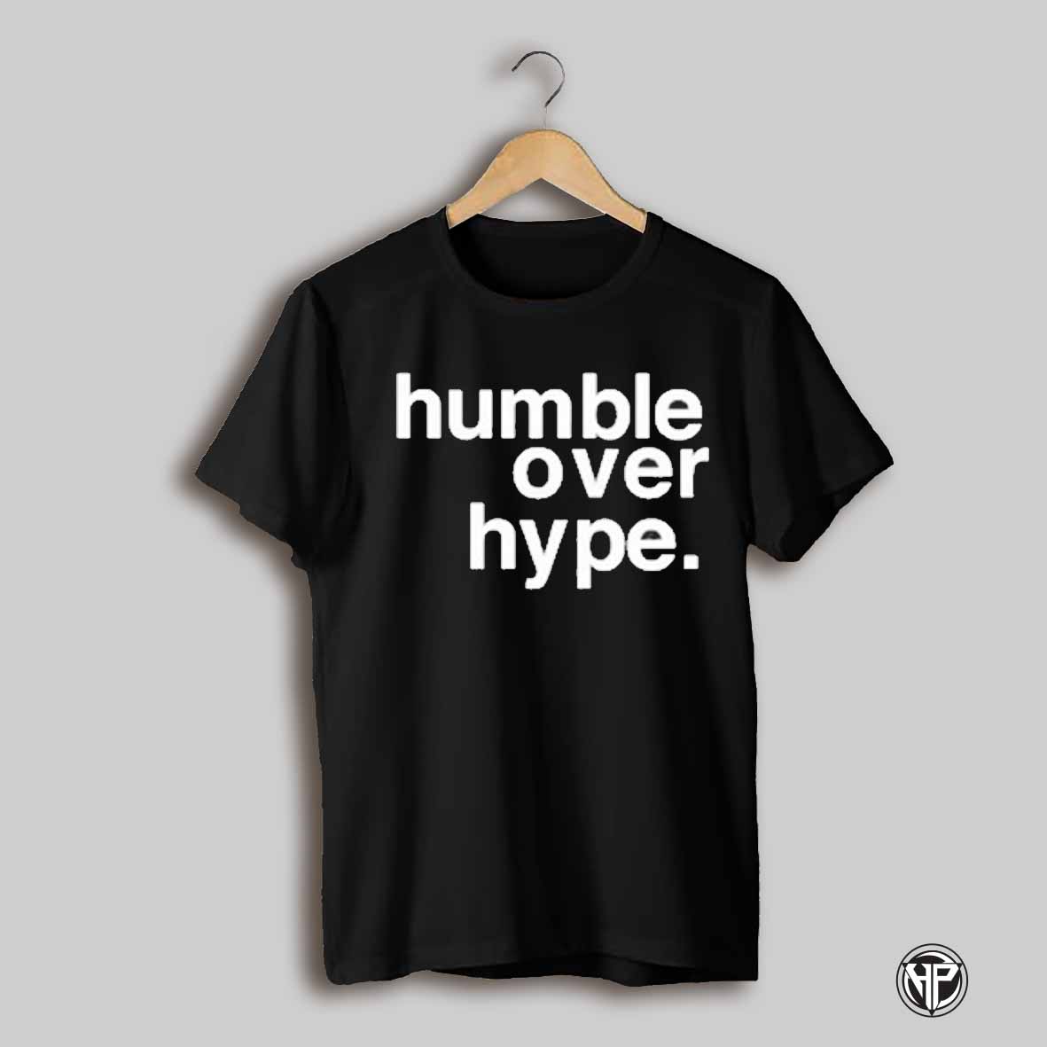 Justin Fields Wearing Humble Over Hype T Shirt
