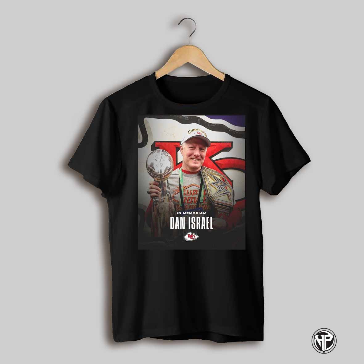 Kansas City Chiefs Nfl Football In Memoriam Dan Israel Poster T Shirt