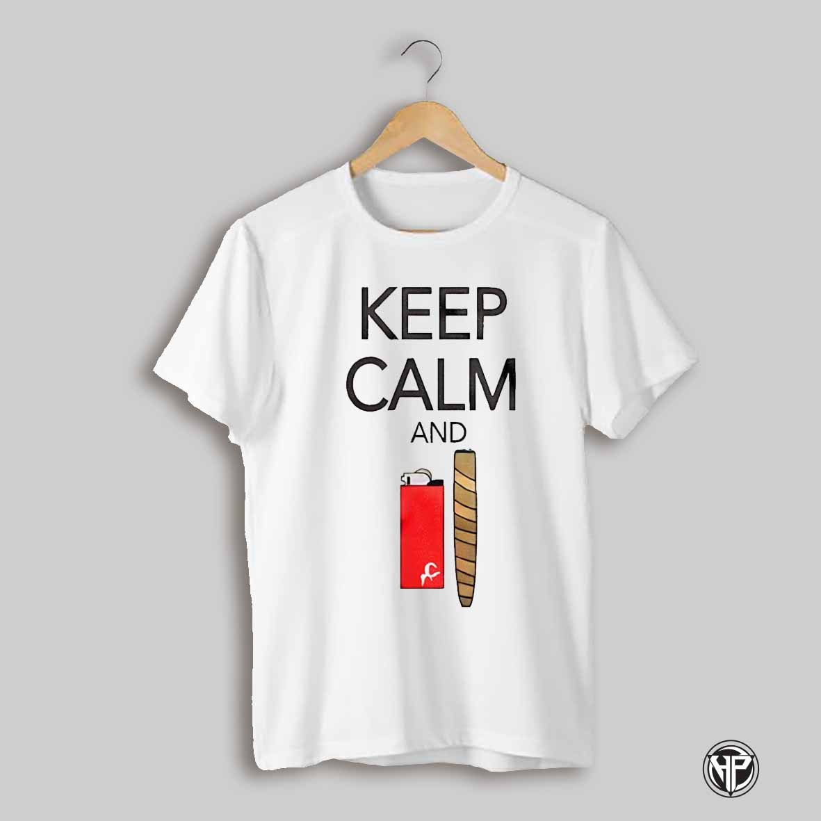 Keep Calm And Smoke Blunt Shirt