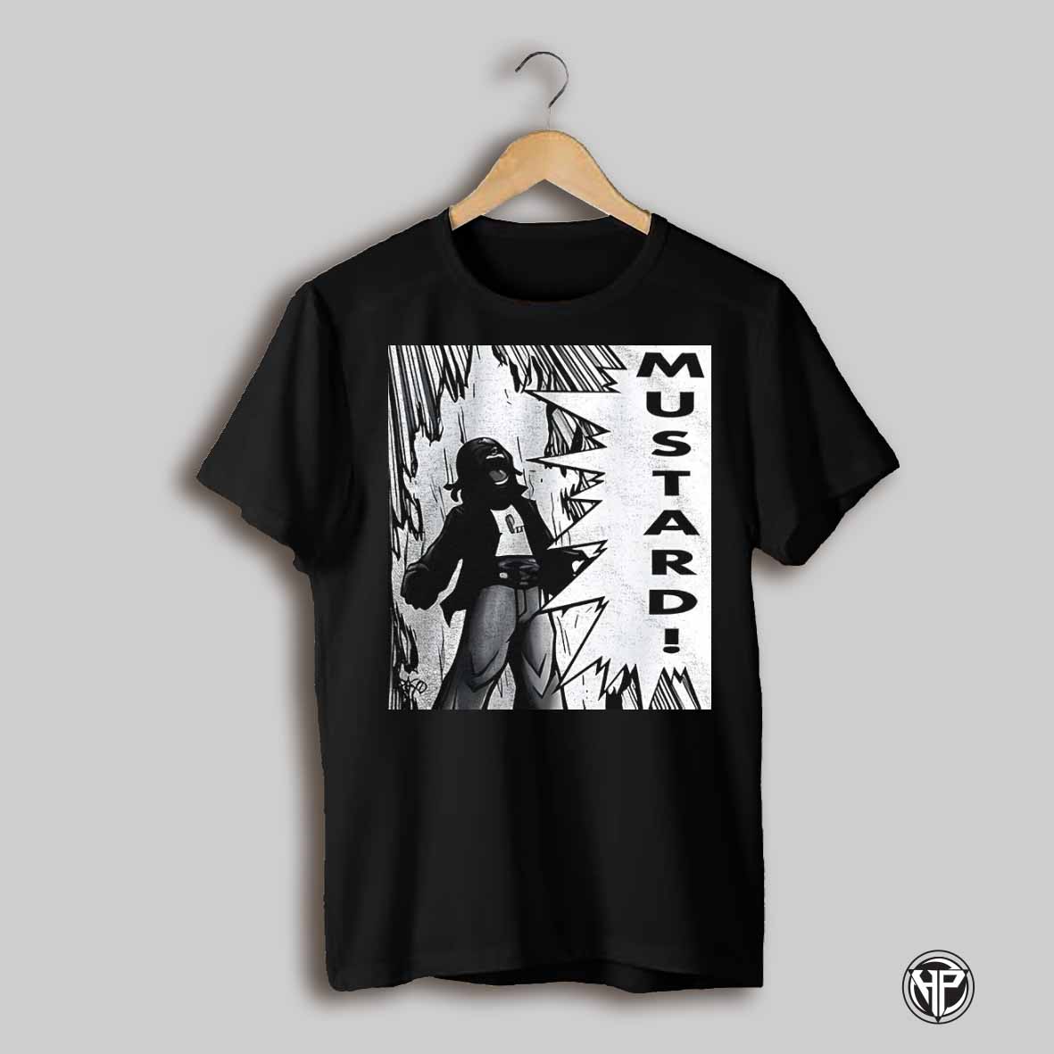 Kendrick Lamar Scream Mustard Cartoon Shirt